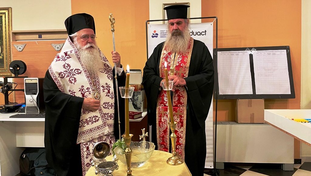 Τον-Αγιασμό-της-Ομάδας-Εκπαιδευτικής-Ρομποτικής-talos-τέλεσε-ο-Μητροπολίτης-Δημητριάδος