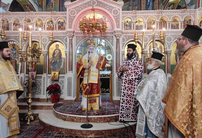 Η-μνήμη-του-Αγίου-Διονυσίου,-Επισκόπου-Κορίνθου,-στην-Κόρινθο