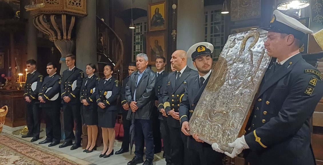 Μέγας-Πανηγυρικός-Εσπερινός-Αγίου-Νικολάου-στην-Ύδρα