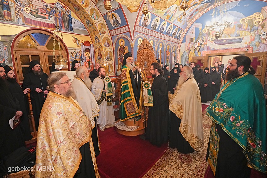 Αρχιερατικός-Εσπερινός-Οσίου-Γερασίμου-Υμνογράφου-στην-ΙΜ.-Παναγίας-Δοβρά-–-Κουρά-Μεγαλοσχήμου