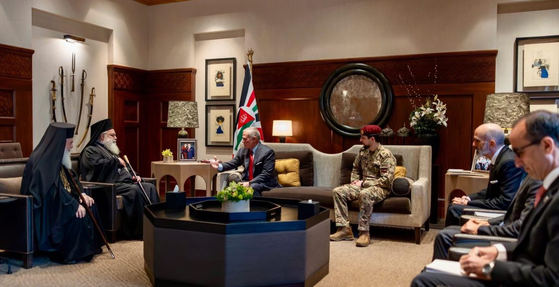 Συνάντηση-Βασιλιά-της-Ιορδανίας-με-Προκαθημένους-της-Ορθόδοξης-Εκκλησίας-–-Στο-επίκεντρο-η-Χριστιανική-παρουσία-στη-Μέση-Ανατολή