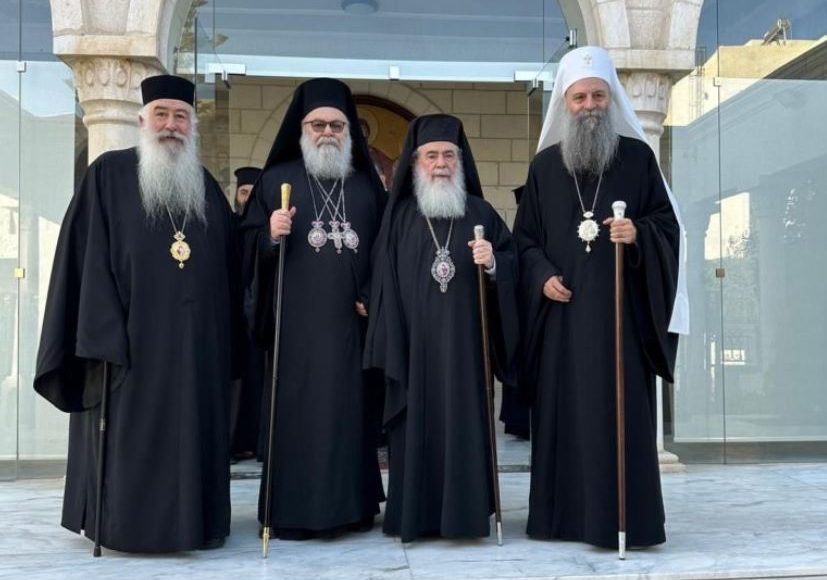 Συνάντηση-στο-Αμμάν-είχαν-οι-Πατριάρχης-Αντιοχείας,-Ιεροσολύμων-και-Σερβίας