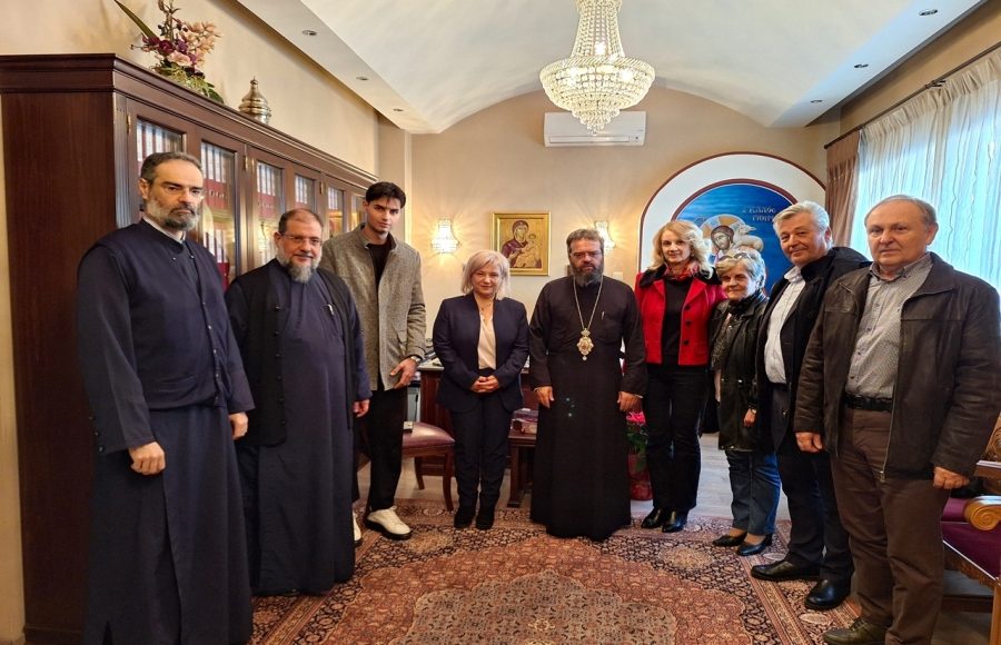 Επίσκεψη-νέου-διοικητικού-συμβουλίου-της-ΔΕΕΠ-στον-Μαρωνείας-Παντελεήμων