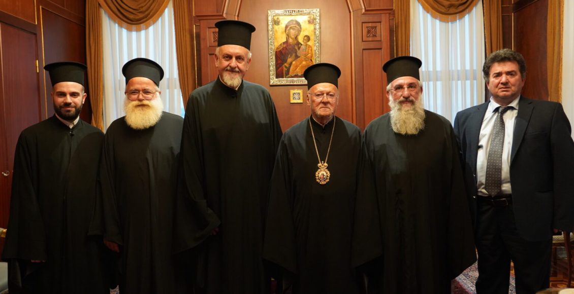 Αντιπροσωπεία-της-Εκκλησίας-της-Κρήτης-στον-Οικουμενικό-Πατριάρχη