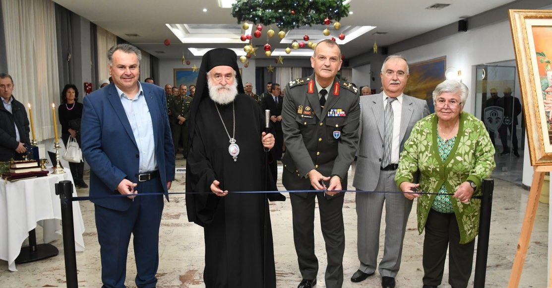 Τα-εγκαίνια-της-έκθεσης-«Δύναμη-Ψυχής»-του-Τριαντάφυλλου-Ηλιάδη-τέλεσε-ο-Μητροπολίτης-Ξάνθης