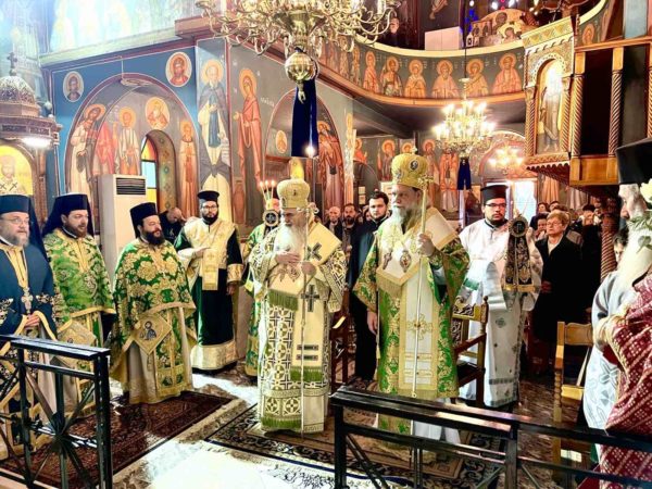 Δισαρχιερατική-Θεία-Λειτουργία-για-τον-Άγιο-Ελευθέριο-στη-Ν.-Ιωνία