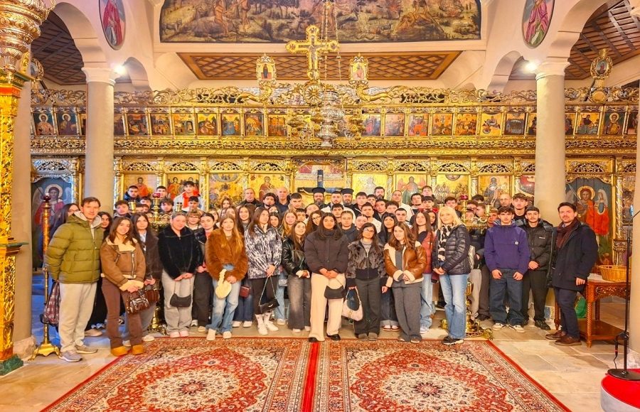 Ο-Μητροπολίτης-Μαρωνείας-υποδέχθηκε-μαθητές-του-3ου-Γενικού-Ενιαίου-Λυκείου-Κατερίνης