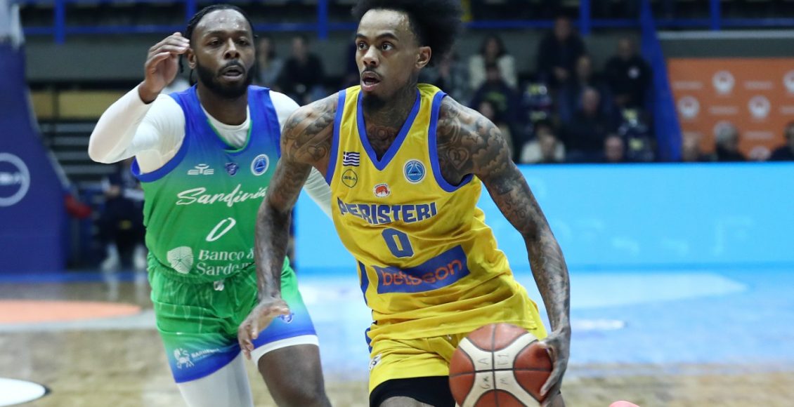 fiba-europe-cup:-Το-Περιστέρι-νίκησε-και-τη-Σάσαρι-και-έκανε-το-2/2