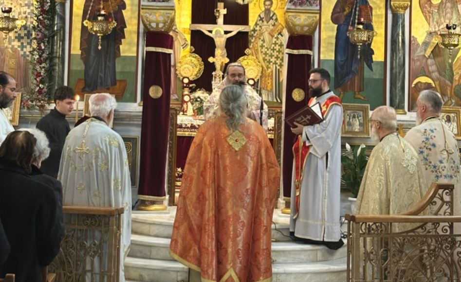 Τέλεση-Θείας-Λειτουργίας-για-τους-Αθλητές-στο-Παγκράτι