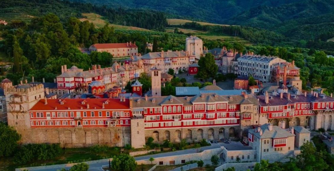 Ευχαριστίες-Ιεράς-Μητρόπολης-Καστορίας-προς-την-Ιερά-Μεγίστη-Μονή-Βατοπαιδίου