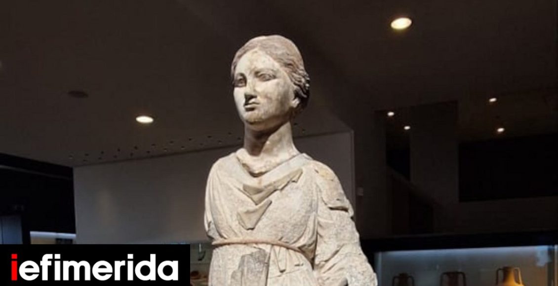 Πέλλα:-Στο-μουσείο-δύο-εντυπωσιακά-αγάλματα-που-βρήκαν-σε-ανασκαφή-στην-Αρχαία-Αγορά-[εικόνες]