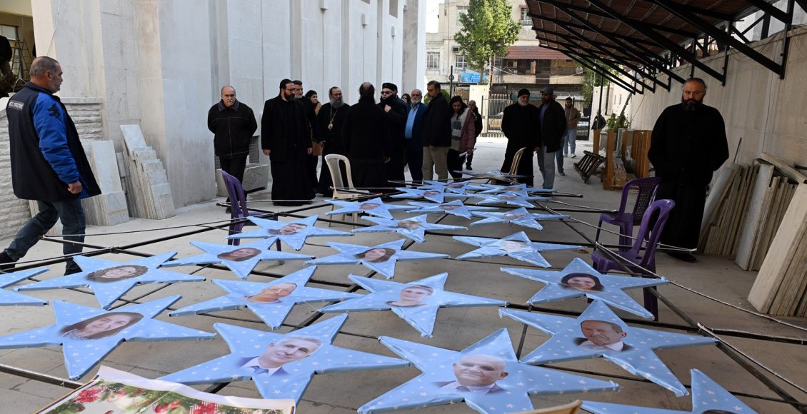 Ο-Αντιοχείας-Ιωάννης-στον-Ναό-του-Προφήτη-Ηλία-στη-Δαμασκό,-έξι-μήνες-μετά-το-τρομοκρατικό-χτύπημα