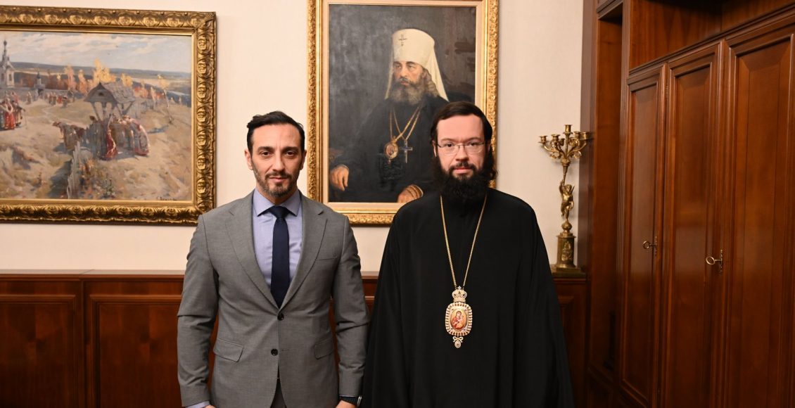 Ο-Βολοκολάμσκ-Αντώνιος-συναντήθηκε-με-τον-Πρέσβη-του-Λιβάνου-στη-Ρωσία