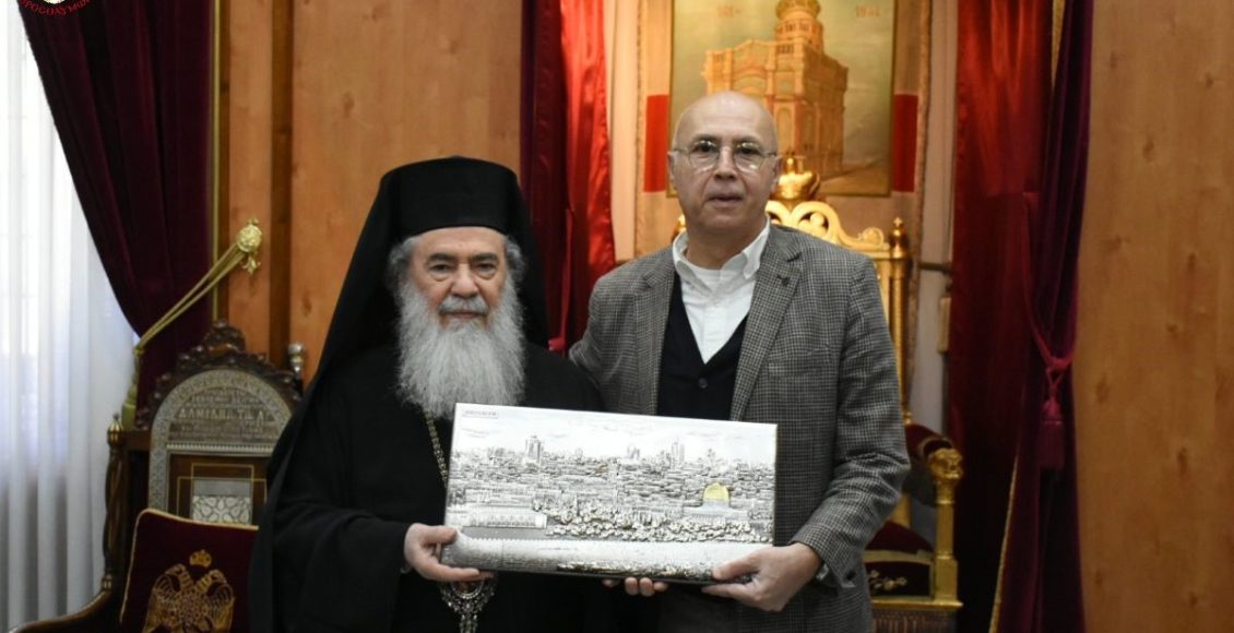 Επισκέψεις-στον-Πατριάρχη-Ιεροσολύμων-Θεόφιλο