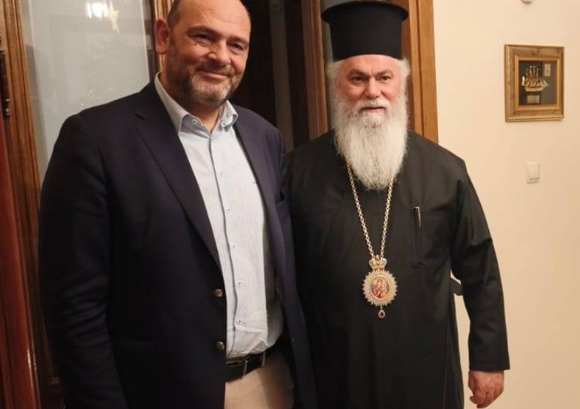 Συνάντηση-Μητροπολίτη-Καλαβρύτων-με-τον-Υφυπουργό-Πολιτισμού-Ιάσονα-Φωτήλα