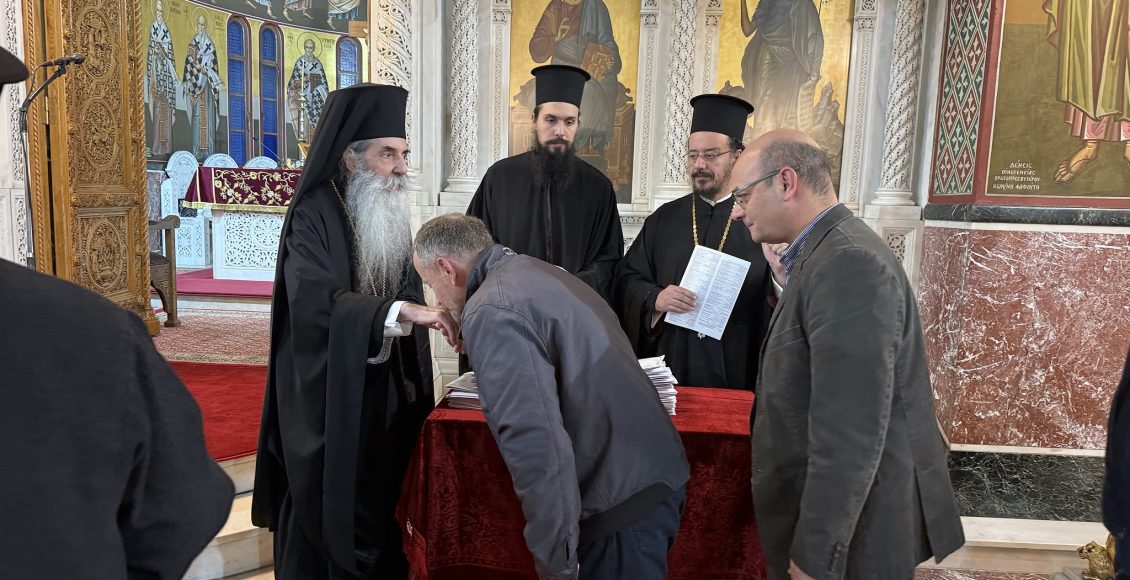 Πειραιώς-Σεραφείμ-κατά-την-επίδοση-διορισμών:-«Είναι-μία-μεγάλη-ώρα-τιμής-και-ευθύνης»