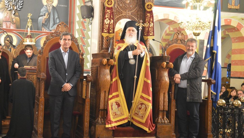 Εσπερινός-Χριστουγέννων-στον-Μητροπολιτικό-Ιερό-Ναό-Αγίου-Γεωργίου-Νεαπόλεως