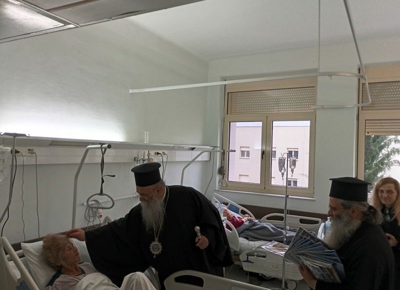 Το-Γενικό-Νοσοκομείο-Δράμας-επισκέφθηκε-ο-Μητροπολίτης-Δωρόθεος
