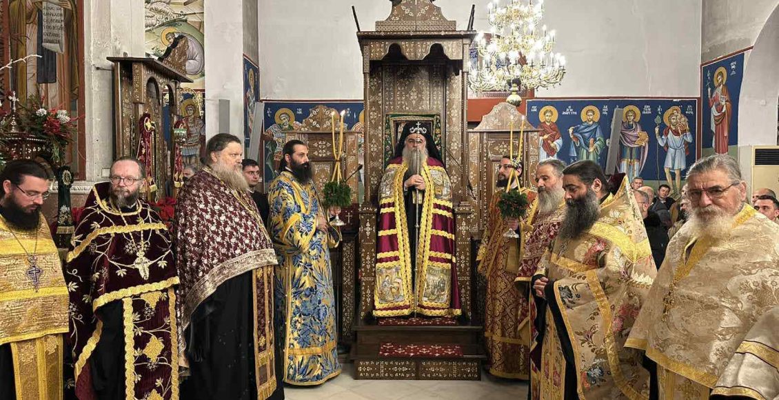 Ο-Επίσκοπος-Αλμωπίας-στην-πανήγυρη-του-Ιερού-Ναού-Αγίου-Στεφάνου-Σκύδρας