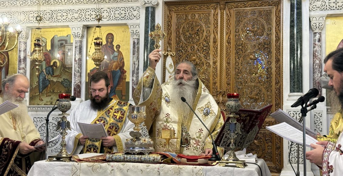 Μητροπολίτης-Πειραιώς:-«Όλοι-όσοι-διώκουν-τον-Χριστό,-κτυπούν-επάνω-σε-καρφιά,-γιατί-ο-νικητής-της-ιστορίας-θα-είναι-ο-Κύριος»