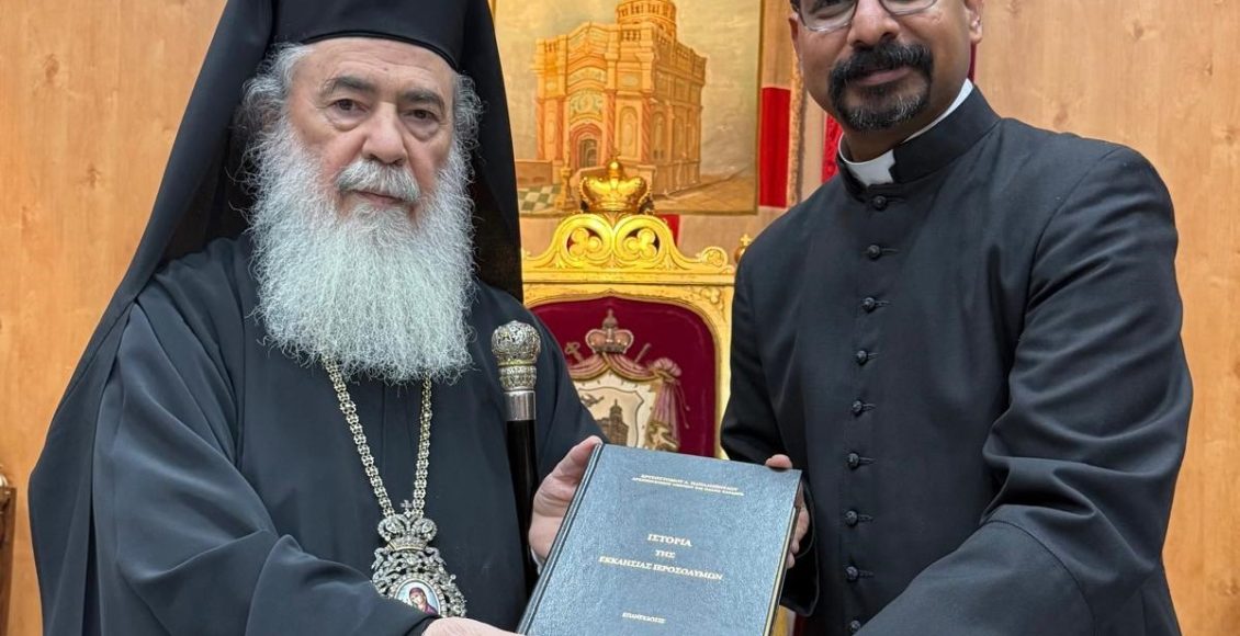 Ο-Πατριάρχης-Ιεροσολύμων-δέχθηκε-μια-σειρά-από-επισκέψεις