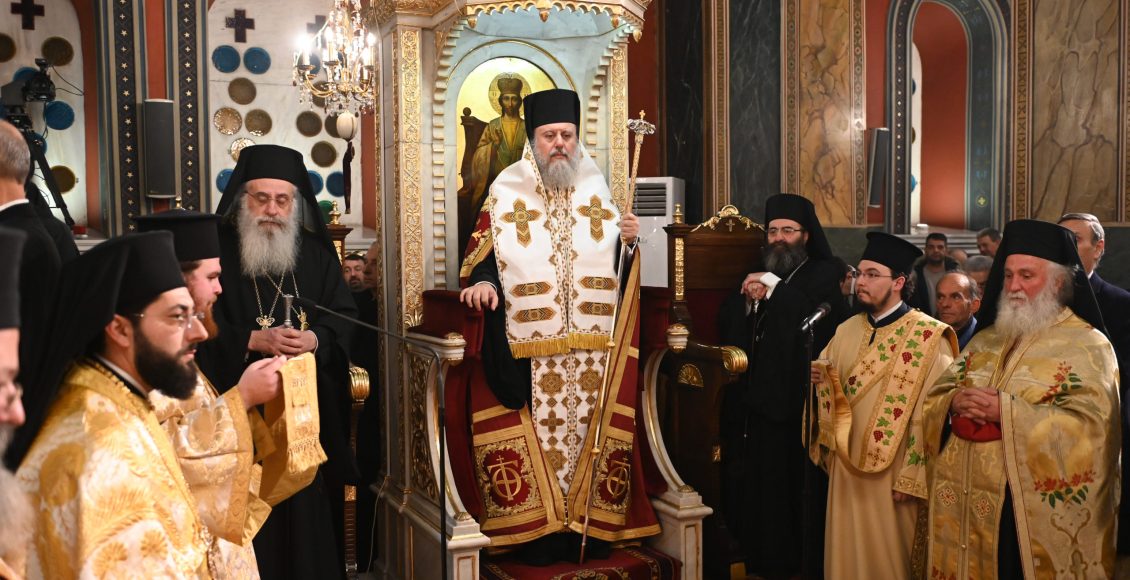 Πολυαρχιερατικός-Εσπερινός-στον-πανηγυρίζοντα-Μητροπολιτικό-Ιερό-Ναό-Αγίου-Βασιλείου-Τρίπολης