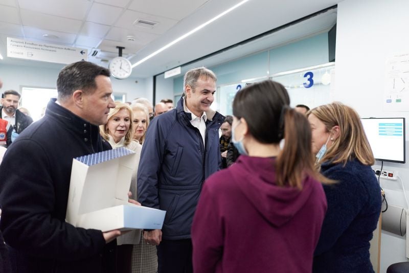 Επίσκεψη-του-Κυριάκου-Μητσοτάκη-στο-ΓΝΑ-«Γεώργιος-Γεννηματάς»