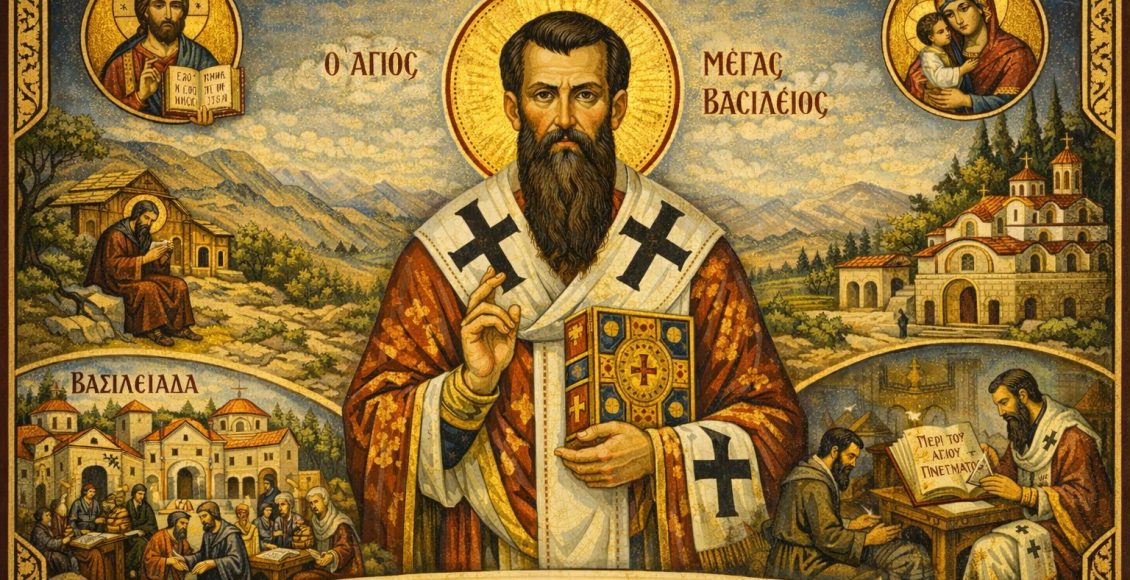 Η-μνήμη-του-Αγίου-Βασιλείου-του-Μεγάλου-είναι-κάλεσμα-για-μίμηση