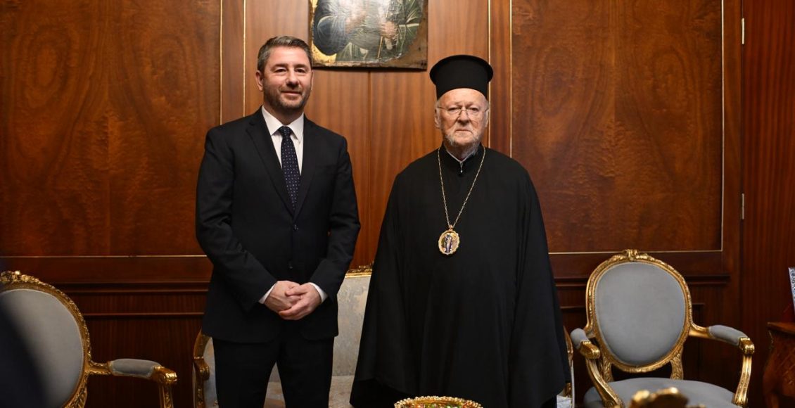 Ν.-Ανδρουλάκης:-«Κάθε-συνάντηση-με-τον-Οικουμενικό-Πατριάρχη-είναι-μάθημα-ανθρωπιάς»