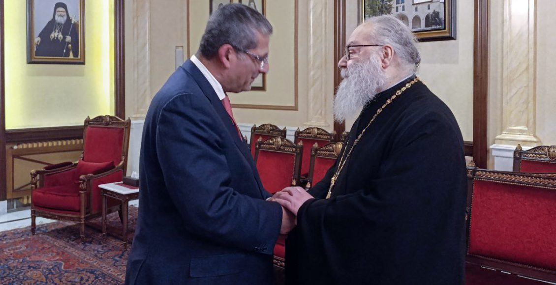 Ο-Πρέσβης-του-Λιβάνου-στη-Συρία-στον-Πατριάρχη-Αντιοχείας-Ιωάννη