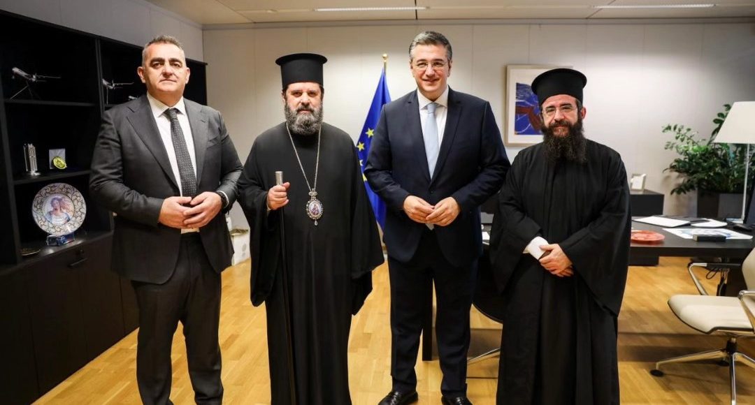 Στις-Βρυξέλλες-ο-Αρχιεπίσκοπος-Αλβανίας