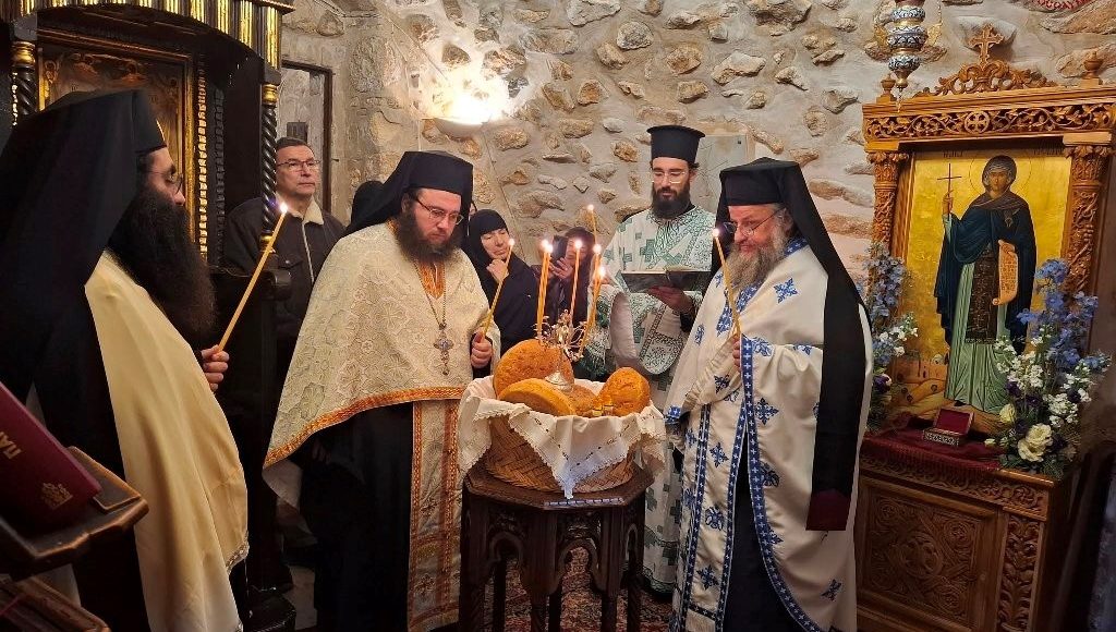 Η-εορτή-της-οσίας-Μελάνης-της-Ρωμαίας-στο-Πατριαρχείο-Ιεροσολύμων