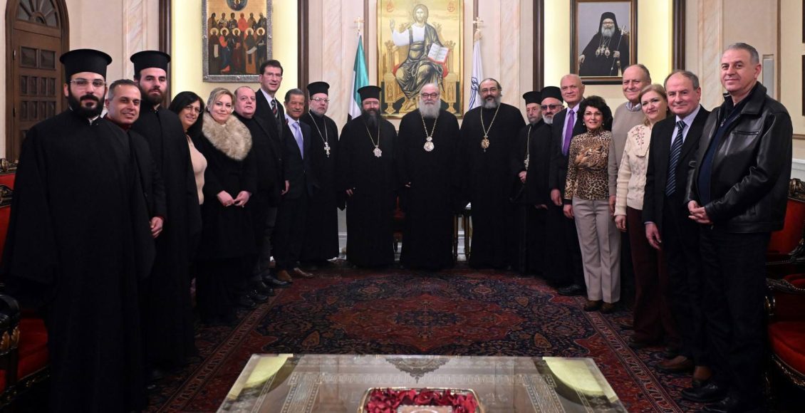 Τον-Χαλεπίου-Εφραίμ-υποδέχθηκε-ο-Πατριάρχης-Αντιοχείας