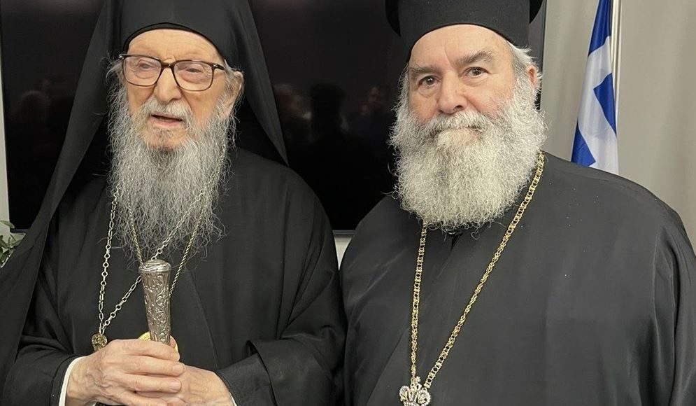 Ο-Μάνης-Χρυσόστομος-στην-εκδήλωση-τιμής-προς-τον-Αρχιεπίσκοπο-πρώην-Αμερικής-Δημήτριο