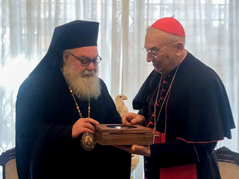 Ο-Πατριάρχης-Αντιοχείας-αποχαιρέτησε-τον-επί-17-χρόνια-Αποστολικό-Νούντσιο-στη-Συρία