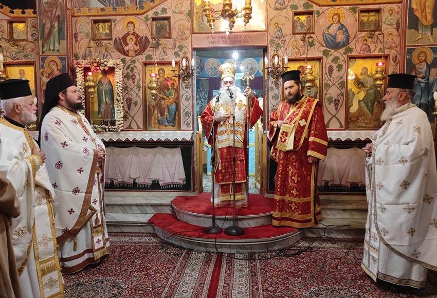 Η-μνήμη-του-Αγίου-Γεωργίου-του-εξ-Ιωαννίνων-και-Αντωνίου-του-Μεγάλου-στην-ΙΜ.-Κορίνθου