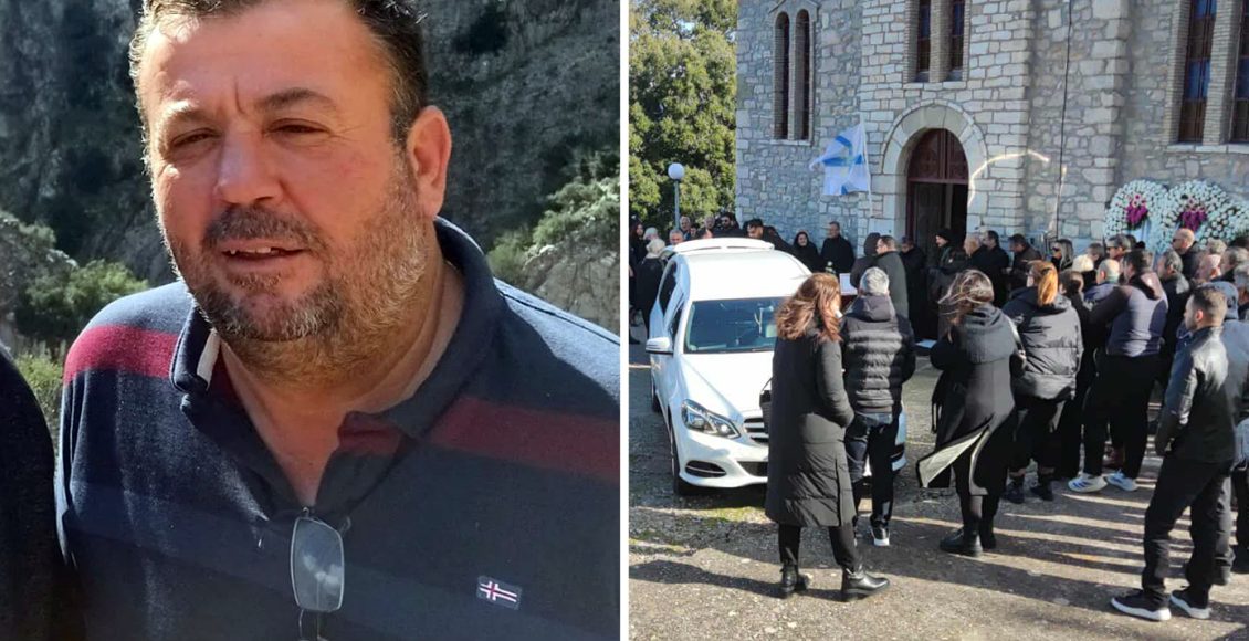 Θρήνος-στην-κηδεία-του-Κώστα-Αλεξανδρή-στο-Αγρίνιο:-Τραγική-φιγούρα-ο-ανήλικος-γιος-του-–-Φόβοι-για-αντίποινα-μετά-το-άγριο-φονικό