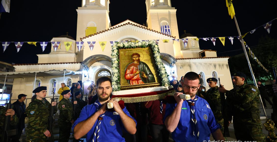 Η-Μητρόπολη-Νέας-Κρήνης-και-Καλαμαριάς-εορτάζει-τον-“άστεγο”-Πολιούχο-της,-Άγιο-Ευγένιο