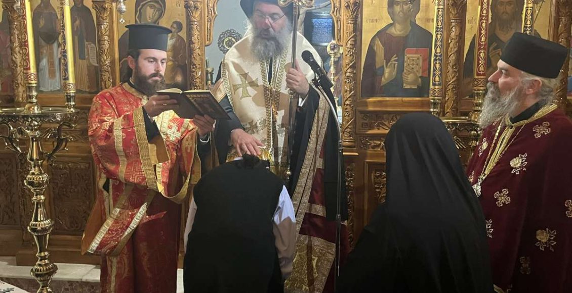 Ρασοφορία-Μοναχής-στην-Ιερά-Μονή-Αγίας-Ειρήνης-Ρεθύμνης