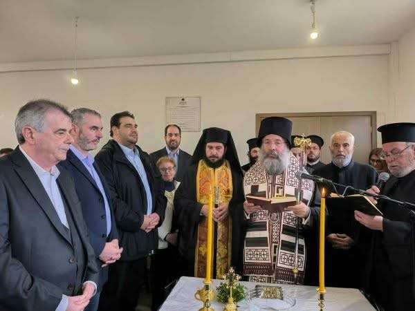 Ο-Μητροπολίτης-Ρεθύμνης-Πρόδρομος-στην-Ιερά-Μητρόπολη-Λάμπης