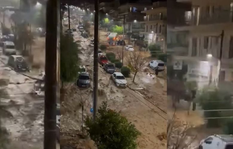 Βούλιαξε-η-Γλυφάδα-από-την-καταρρακτώδη-βροχή-–-Βίντεο-σοκ-με-ορμητικά-νερά-να-παρασέρνουν-τα-πάντα