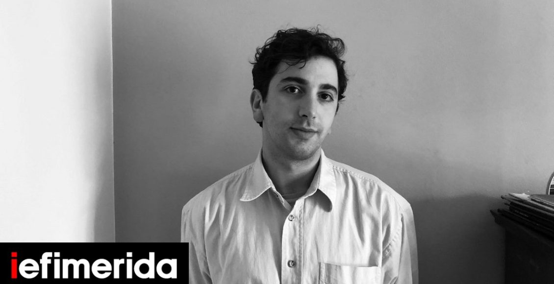 o-mario-banushi-στο-iefimerida-αμέσως-μετά-τη-βράβευσή-του-με-τον-Αργυρό-Λέοντα-της-Μπιενάλε-Βενετίας-Είναι-μόλις-27-ετών