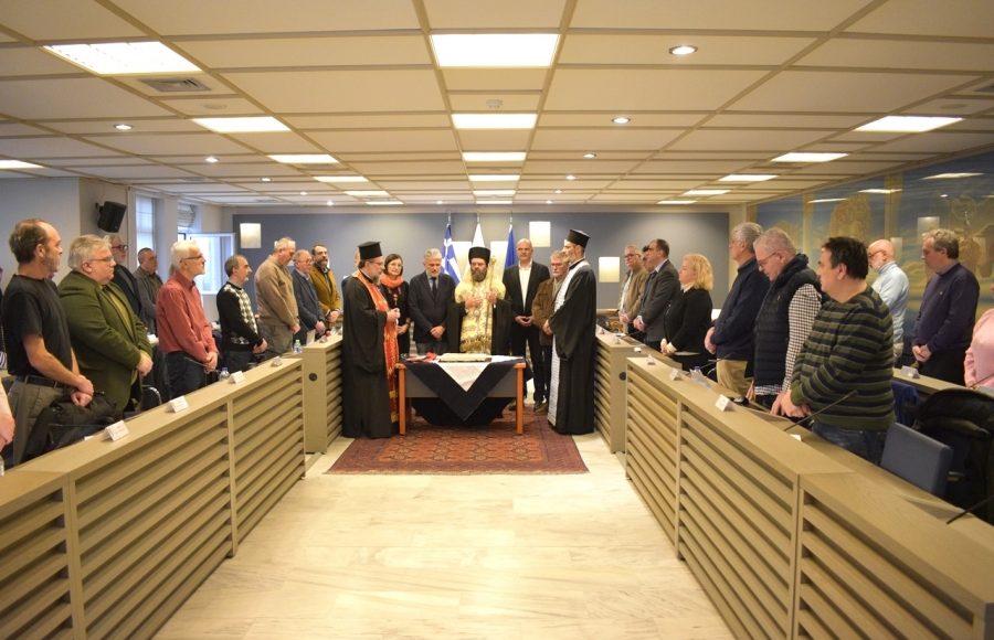 Ο-Μητροπολίτης-Παντελεήμων-στην-Πρυτανεία-του-Δημοκριτείου-Πανεπιστημίου-Θράκης