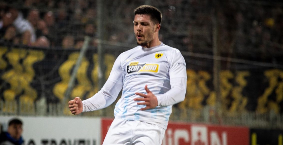 Αστέρας-Τρίπολης-–-ΑΕΚ-0-1:-Κορυφή-με-σούπερ-Γιόβιτς-και-Στρακόσα