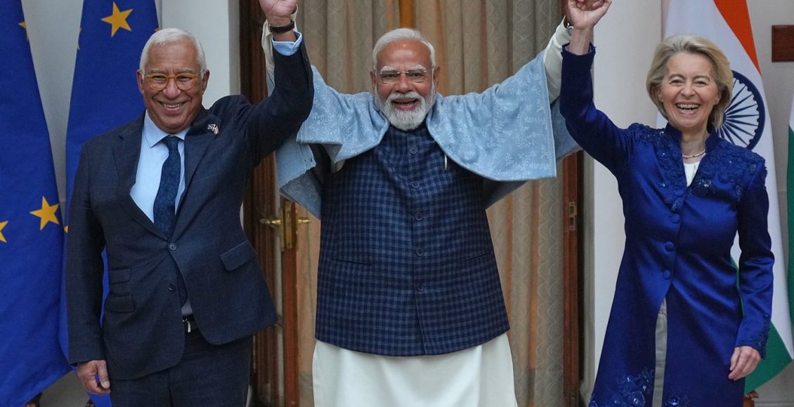 Εμπορική-συμφωνία-ΕΕ-Ινδίας-για-ελεύθερες-συναλλαγές,-η-οποία-δημιουργεί-«πολυάριθμες-ευκαιρίες»-–-Η-διαπραγμάτευση-διάρκεσε-περισσότερο-από-20-χρόνια