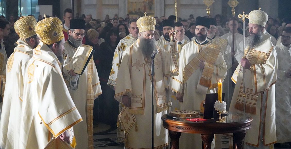 Η-εορτή-του-Αγίου-Σάββα,-Αρχιεπισκόπου-Σερβίας,-στο-Βελιγράδι