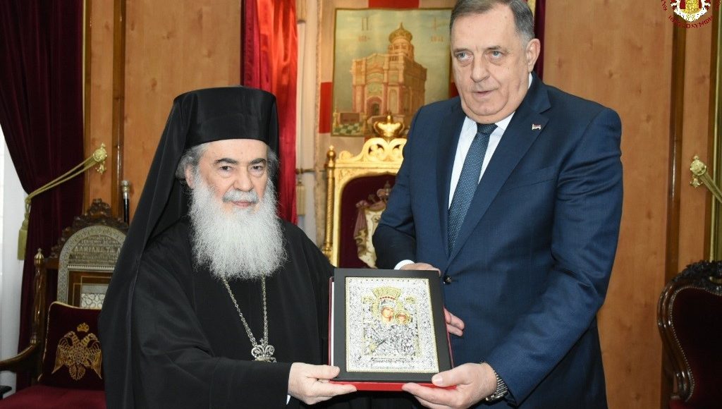 Επίσκεψη-του-Πρωθυπουργού-της-Βοσνίας-και-Ερζεγοβίνης-στον-Πατριάρχη-Ιεροσολύμων