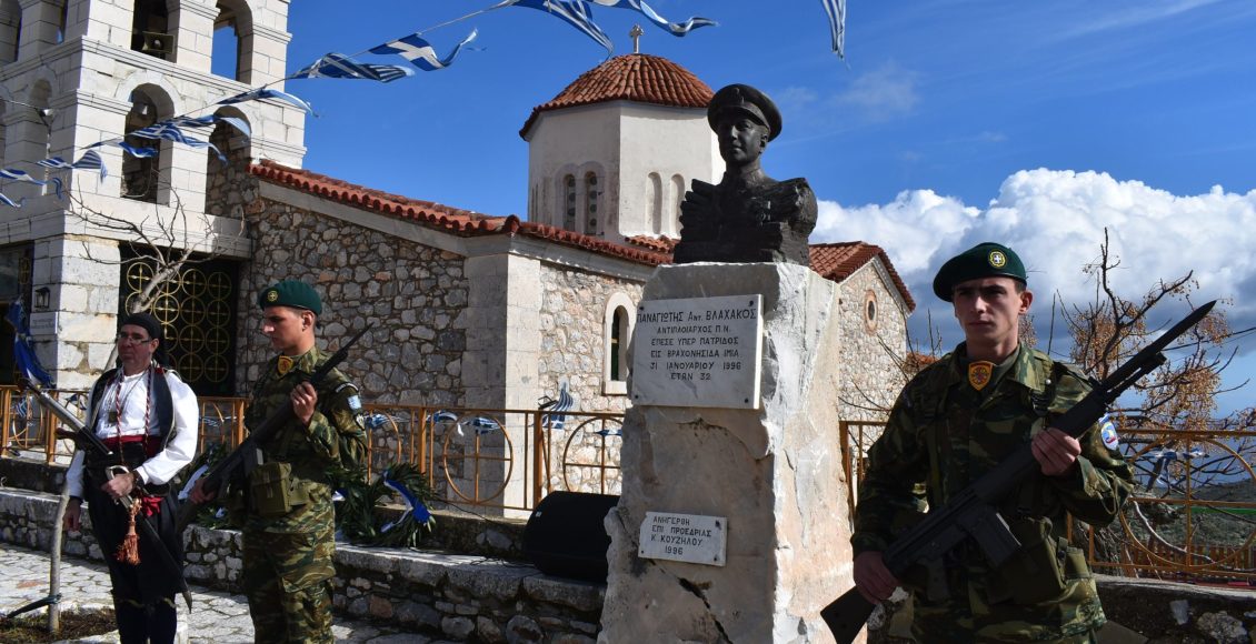 Τρισάγιο-για-τον-Ήρωα-των-Ιμίων-Αντιπλοιάρχο-Παναγιώτη-Βλαχάκο-τέλεσε-ο-Μητροπολίτης-Μάνης