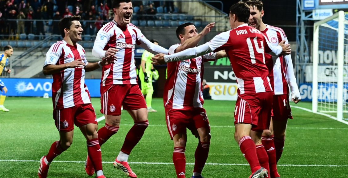 Αστέρας-Τρίπολης-–-Ολυμπιακός-0-3:-Με-περίπατο-στην-κορυφή