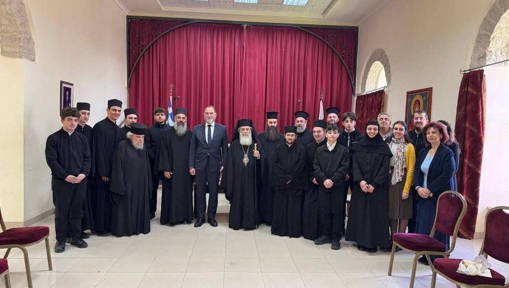 Ο-Πατριάρχης-Ιεροσολύμων-δέχθηκε-μια-σειρά-από-επισκέψεις